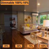 Six PAR30 long neck 75W halogen flood light bulbs with E26 base in open box packaging, warm white 2800K - view 5
