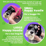 Happy Hoodie Dog & Cat Calming Band 2-Pack Small – Anxiety & Noise Relief — view 8 of 8