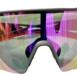 Twievo Polarized UV400 Sports Sunglasses – Purple Unisex Wrap Frame — view 2 of 4