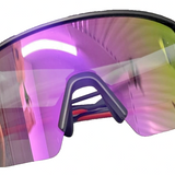 Twievo Polarized UV400 Sports Sunglasses – Purple Unisex Wrap Frame — view 1 of 4