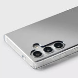 Heyday slim mirror finish protective case for Samsung Galaxy S24 in silver glossy reflective hard shell cover - view 3