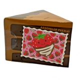 Chocolate Cake Slice 50-Piece Jigsaw Puzzle in Novelty Gift Box – Ages 5+ — view 2 of 2
