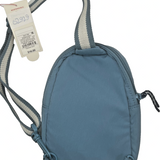 Cat & Jack Mini Sling Crossbody Bag – Slate Blue Striped Strap, Girls — view 2 of 2