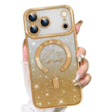 Fiyart Gold Glitter MagSafe Case for iPhone 17 Pro Max 6.9" – Open Box — view 1 of 8