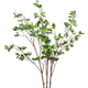 SzJias Faux Eucalyptus Branches 41.7" – 3-Pack Artificial Greenery Stems