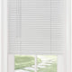 Classic Touch Cordless White Mini Blind 20"x64" - Light Filtering Routless