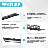 JZPARTFIT 2013-2015 Honda Accord Sedan Front Grille Set - Upper, Lower & Fog Covers — view 3 of 8