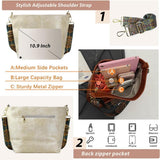 ZYLOXAR Beige Genuine Leather Hobo Crossbody Bag with Guitar Strap — view 7 of 7