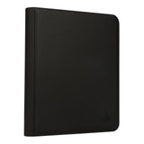 Rieton black zippered top loader binder with 9-pocket pages holding 3x4 trading card top loaders, 432 card capacity - view 7