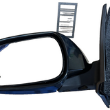 Dorman 959-148 black heated power-folding driver side door mirror assembly for 2003-2006 Infiniti G35 - view 2