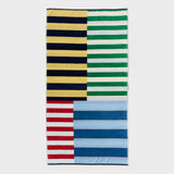 Room Essentials Oversized 36x72 Nautical Striped Beach Towel – 100% Cotton — view 1 of 5