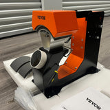 VEVOR F136 3-in-1 automatic hat heat press machine with three interchangeable platens and knob digital control panel - view 3