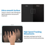 VicTsing Stitched Edge Mouse Pad - Non-Slip Rubber Base, Washable, 8.3x10.2in — view 2 of 4