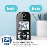 Panasonic KX-TGD832M metallic black cordless phone system with 2 handsets and charging base, featuring call block - view 7
