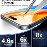 UltraGlass 9H+ Tempered Glass Screen Protector 2-Pack – iPhone 17 Pro Max – Open Box — view 4 of 8