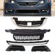 JZPARTFIT 2013-2015 Honda Accord Sedan Front Grille Set - Upper, Lower & Fog Covers