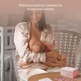 Nuliie silicone breast pump flange inserts 10-piece sizing kit in five sizes 13 to 21mm for 24mm shields - view 8