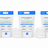 Believe Baby Bamboo Diapers Size 2 – Hypoallergenic 3x6ct Trial Pack — view 1 of 5