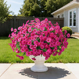 Ivydale 24-Bundle Fuchsia Artificial Morning Glory Flowers – UV Resistant — view 5 of 8