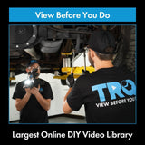 TRQ front passenger side CV axle assembly CSA32583 for 2017-2021 Honda Civic 1.5L manual transmission - view 5