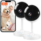 Owltron 2K Indoor WiFi Security Camera with Night Vision & 2-Way Audio