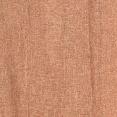 Room Essentials 42x63 inch heathered orange room darkening thermal curtain panel with rod pocket on window