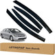 LETINGFAR 4-Piece Tape-On Rain Guards for 2006-2011 Honda Civic Sedan