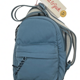 Cat & Jack Mini Sling Crossbody Bag – Slate Blue Striped Strap, Girls — view 1 of 2
