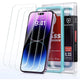 SmartDevil iPhone 14 Pro Max Screen Protector 3-Pack 9H Tempered Glass