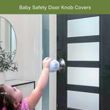 Heart of Tafiti Child Proof Door Knob Covers – White 4-Pack Snap-In — view 2 of 7