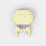 Heyday True Wireless Bluetooth Earbuds Pastel Yellow – 18Hr Battery & USB-C — view 1 of 6