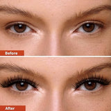 VYRILA 240 individual DIY lash clusters in mixed 8-16mm lengths with C curl and 3D wispy faux mink finish, black - view 4