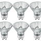 SerBion GU10 50W Halogen Light Bulbs 6-Pack – Dimmable 2700K Warm White