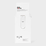 Dealworthy White Portable Necklace Fan - USB Rechargeable, 3 Speeds – Open Box — view 3 of 4