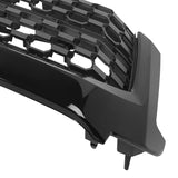 Auto Dynasty black shell silver honeycomb mesh front grille assembly for 2018-2021 Toyota Tundra - view 3