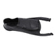 Alomejor Freediving Fin Foot Pocket – TPE, Size L (EU 43-44), Black