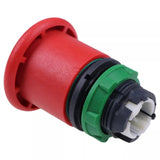 Schneider Electric emergency stop button part 147051 ZB5AT8643M, direct replacement for Skyjack scissor lift - view 2