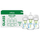 Dr. Brown's Options+ Wide-Neck Glass Baby Bottles 5oz 3-Pack – Anti-Colic