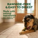 Greenies Occupy Twists chicken flavor 24-count 34.6 oz bag of rawhide-free calming dental chews for adult dogs - view 5