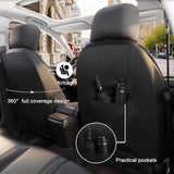 GIANT PANDA Faux Leather Front Seat Covers for Subaru – 2pc Set — view 6 of 8