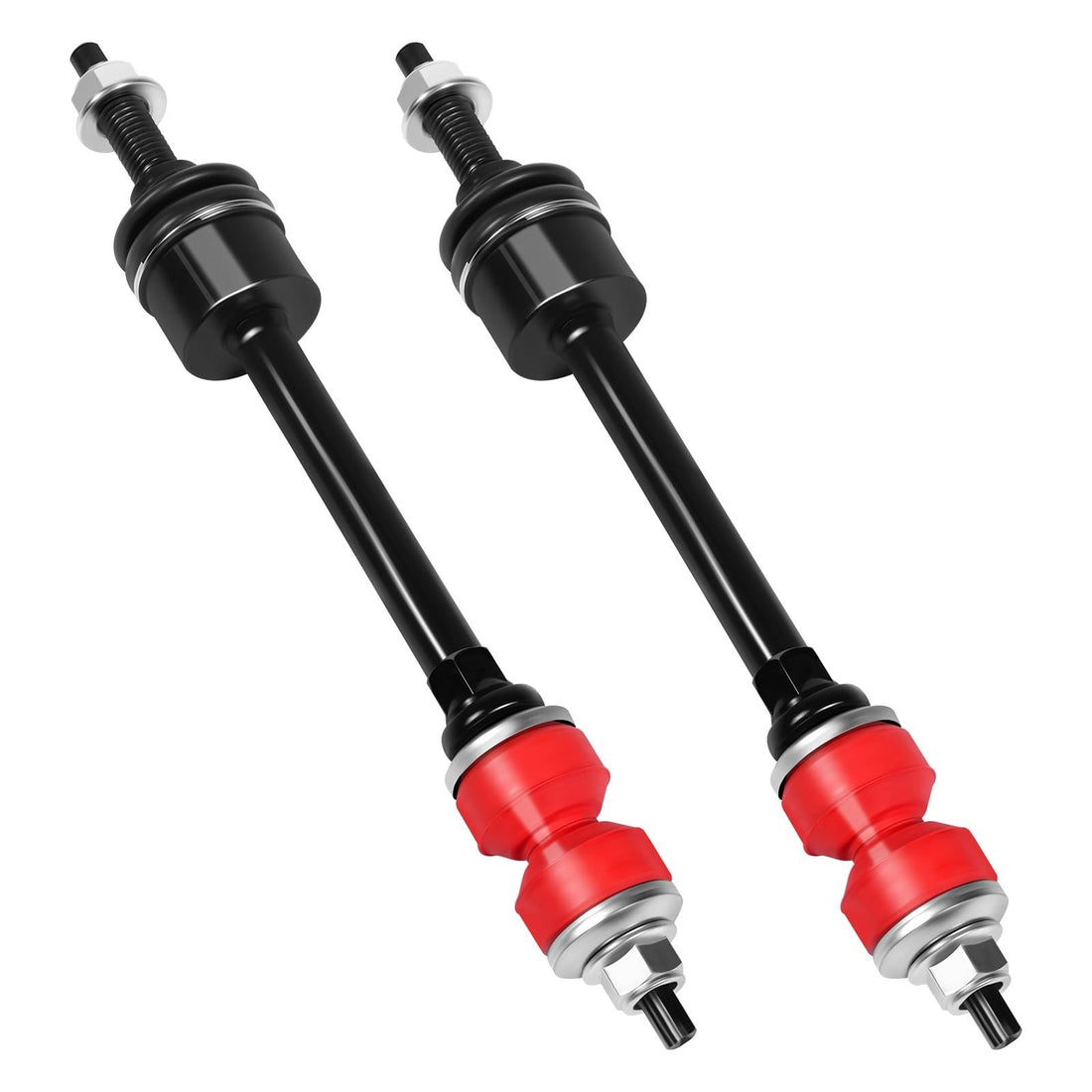 YDYKPOWER black steel front sway bar end links K80894 for Dodge Ram 1500 4WD replacement stabilizer link kit