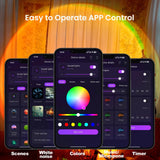 Tsrarey Sunset Projection Lamp – 21-Color RGB 180° Rotation App Control — view 2 of 8