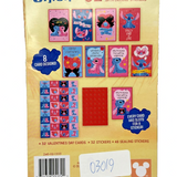 Disney Stitch Valentine's Day Classroom Cards 32-Count with Deluxe Stickers — view 2 of 2