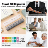 Redriver 7-Day Weekly Pill Organizer 2 Pack – Large BPA-Free Compartments — view 2 of 7