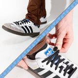 Lock Laces 48" Black Flat Elastic No-Tie Shoelaces – Unisex — view 3 of 6