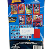 Marvel Spider-Man Valentine's Day Sticker Cards 32-Pack by Peachtree Playthings — view 2 of 2