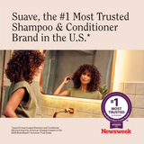 Suave Essentials Wild Cherry Blossom Shampoo and Conditioner 22.5oz squeeze bottles with Vitamin E formula - view 2