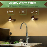 SerBion GU10 50W Halogen Light Bulbs 6-Pack – Dimmable 2700K Warm White — view 4 of 8