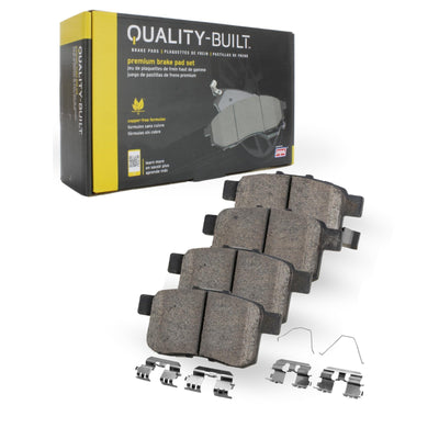 Quality-Built 1001-1791C ceramic front brake pads set of 4 for 2015-2023 Ford Mustang, open box condition