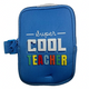 Spritz Super Cool Teacher Tumbler Pouch – Blue Zipper Card & Key Holder
